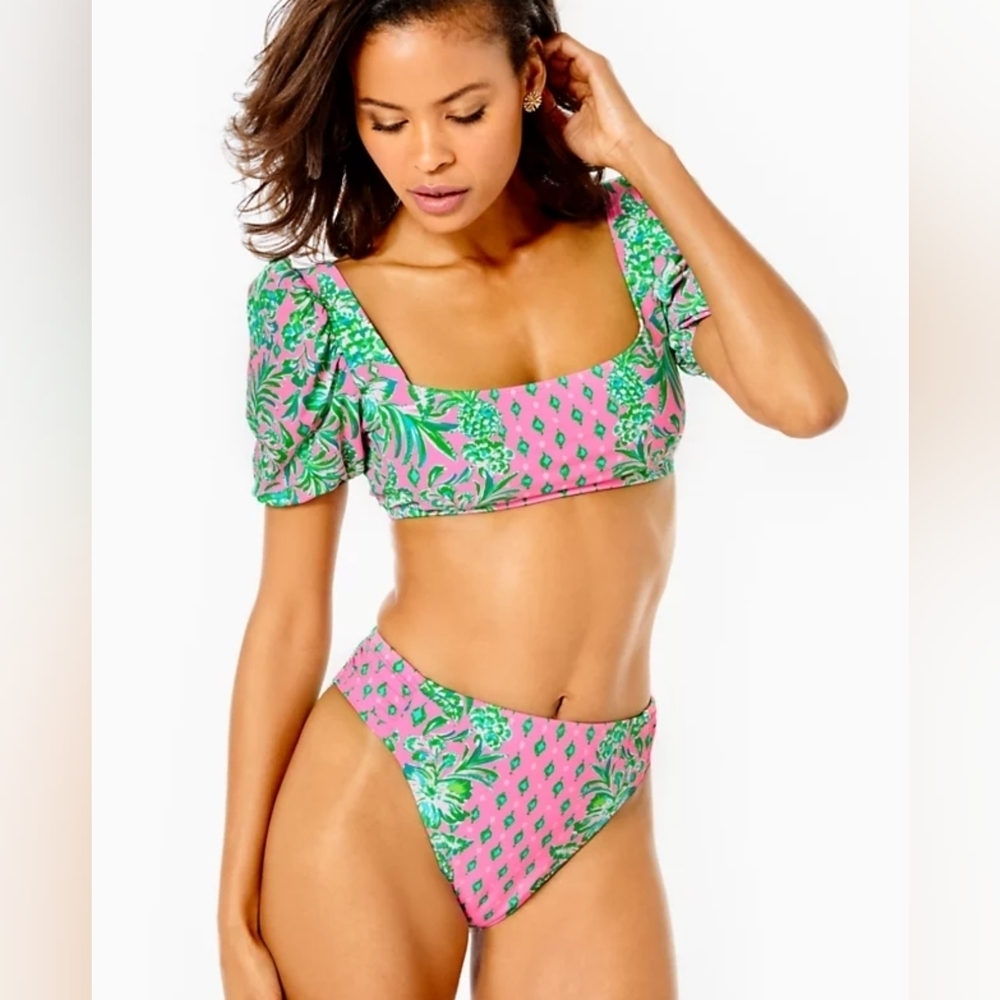 Lilly Pulitzer Swim Ressina Bikini Set Size 10-12